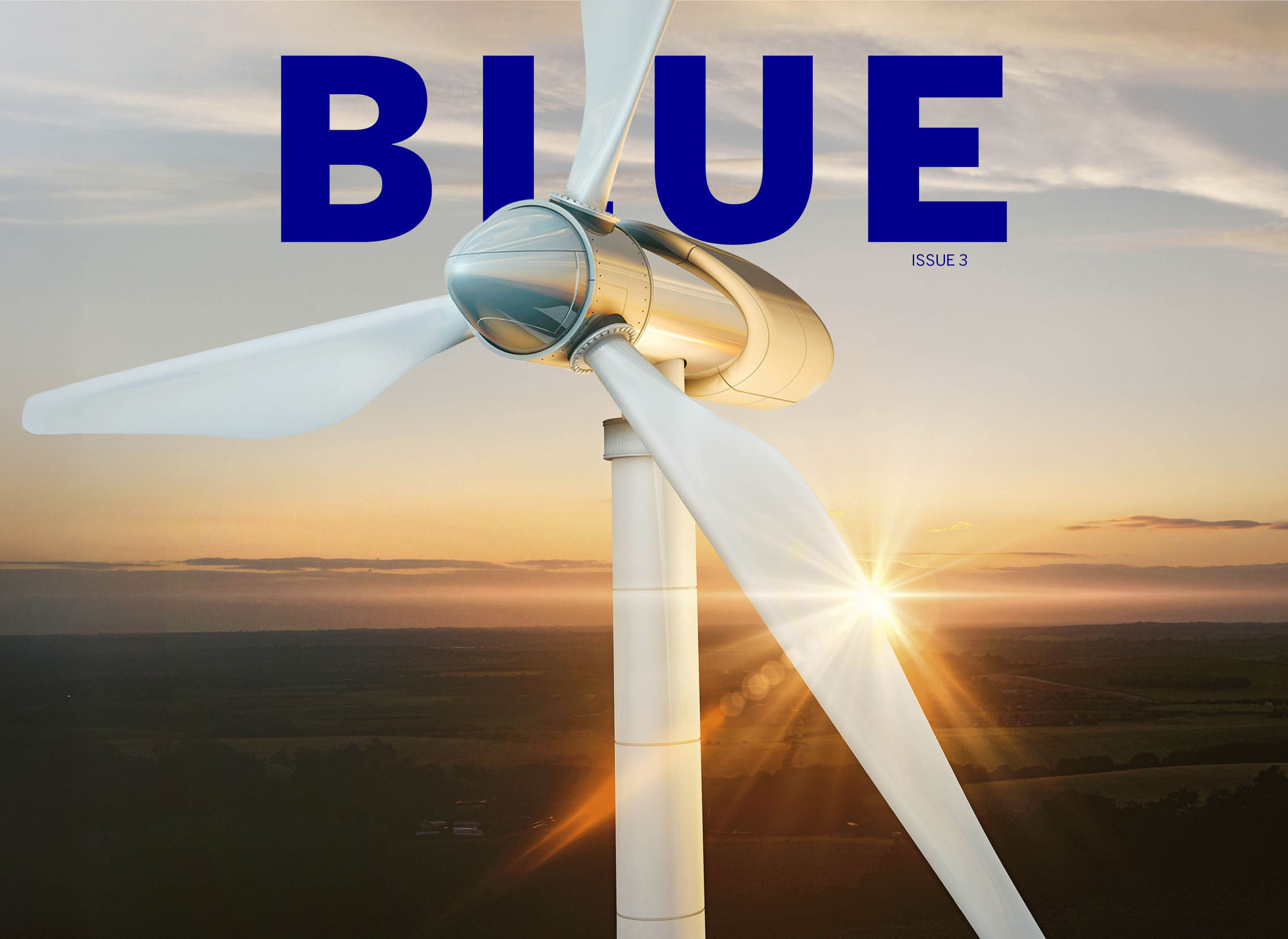 Wind turbine at sunset - Building Africa's future